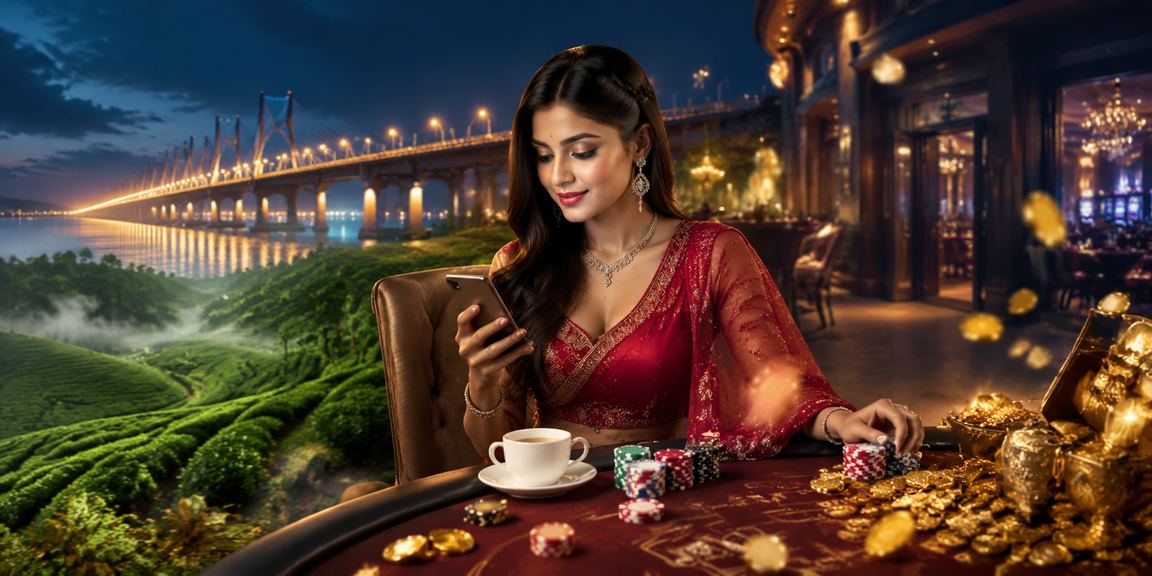 বরিশালে চা বাগানের পরিবেশে মোবাইল ক্যাসিনো বোনাস